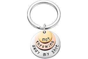 Not Throwing Away My Shot Keychain