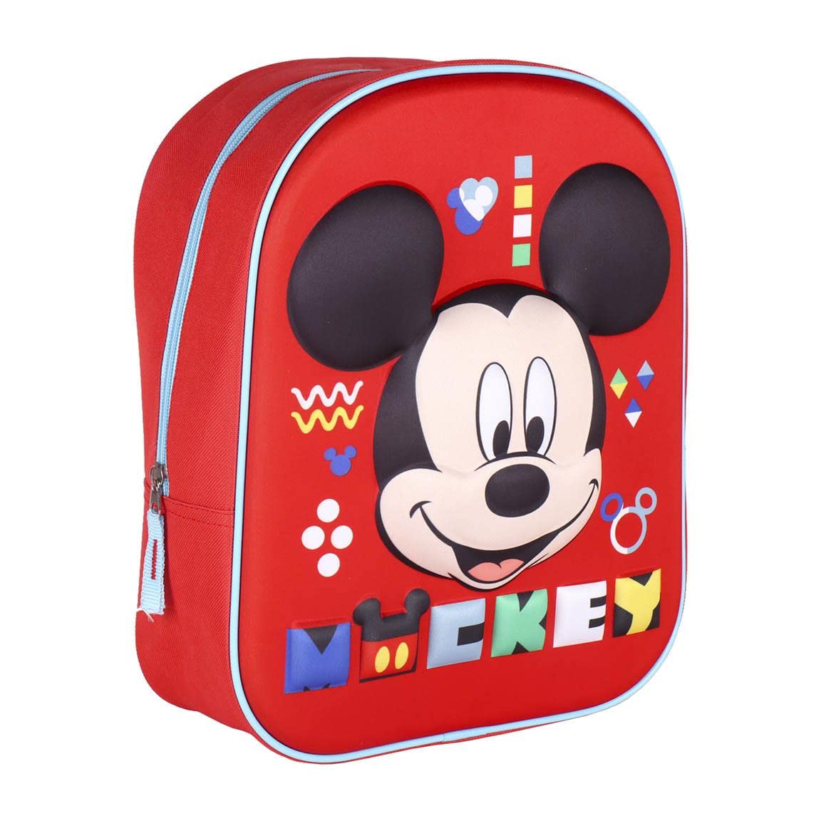 CERDÁ LIFE'S LITTLE MOMENTS Cerdá Mochila 3D Infantil de Mickey Mouse de Bosillo Unico-Licencia Oficial Disney, Unisex niños, Multicalor, Normal
