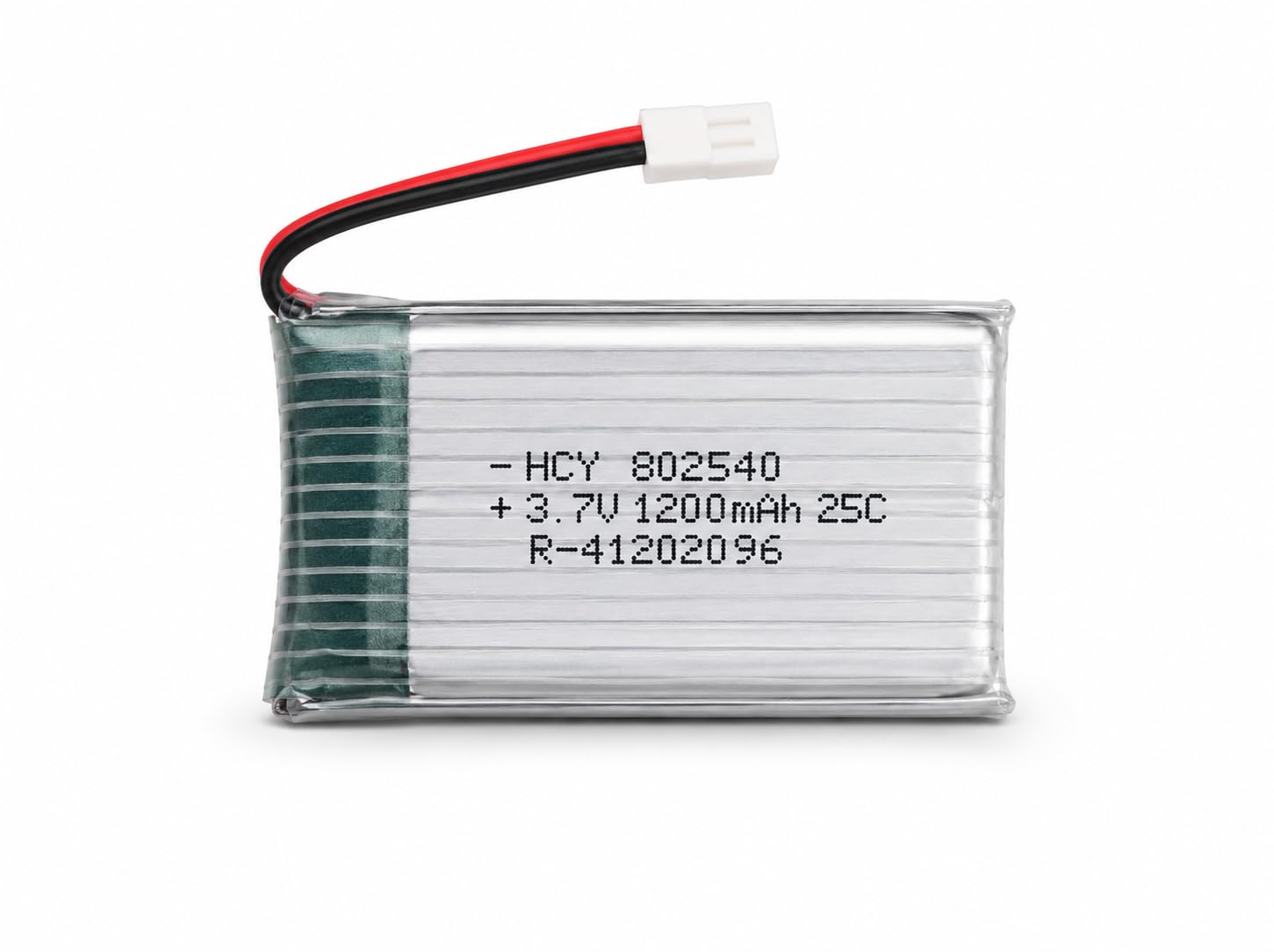 3.7V 1200mAh 25C LiPo Battery 802540 Rechargeable Lithium Polymer Battery with JST Connector for RC Helicopter, RC Drone, RC Boat and DIY Electronics Projects-image-3