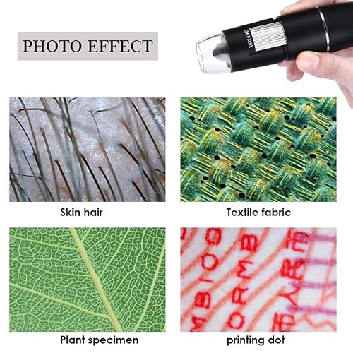 Akcesoria do mikroskopu laboratoryjnego Mikroskop 1000X Powiększenie USB Mikroskop cyfrowy 8LED Światło