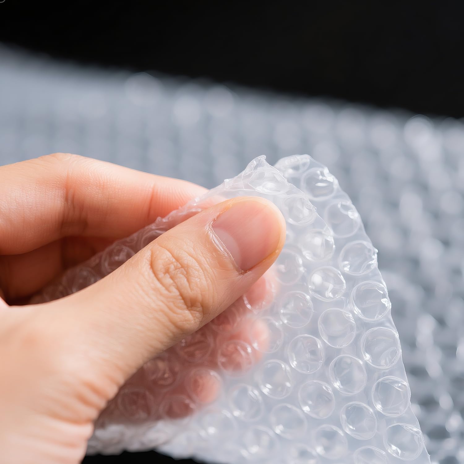 LULUPACK Bubble Cushion Wrap Roll 12in x 36ft – Coreless, Heavy Duty Bubble Roll for Packing, Moving, Shipping – Protective Cushioning for Boxes & Fragile Items (2 Rolls)