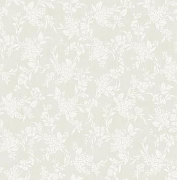 NextWall Tonal Floral Peel and Stick Wallpaper Neutral
