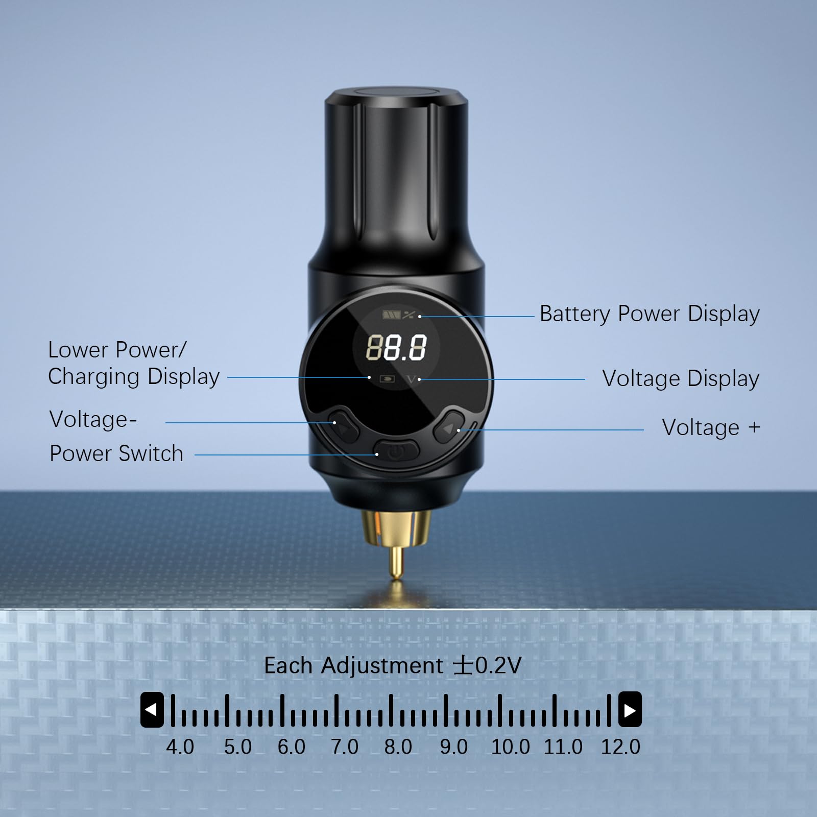 Tattoo Kit Wireless Tattoo Gun LIUMATE Tattoo Machine