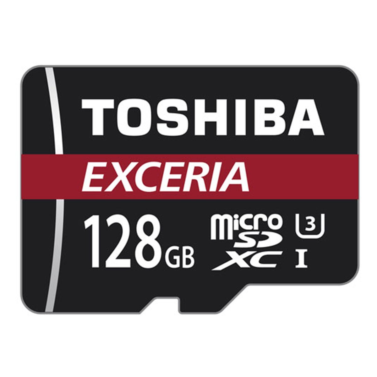 Toshiba Scheda di Memoria microSDXC 128GB - Exceria - 90MB/s - Classe 10 - UHS-I - U3 + Adattatore, Nero, THN-M302R1280EA