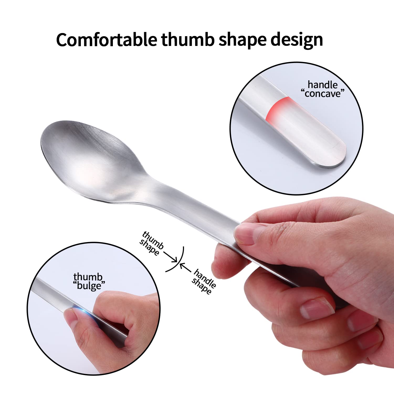 Set Posate Da Viaggio 2 Pezzi - Forchetta, Coltello, Cucchiaio, In Plastica Alimentare, Con Portaposate - Foto 4