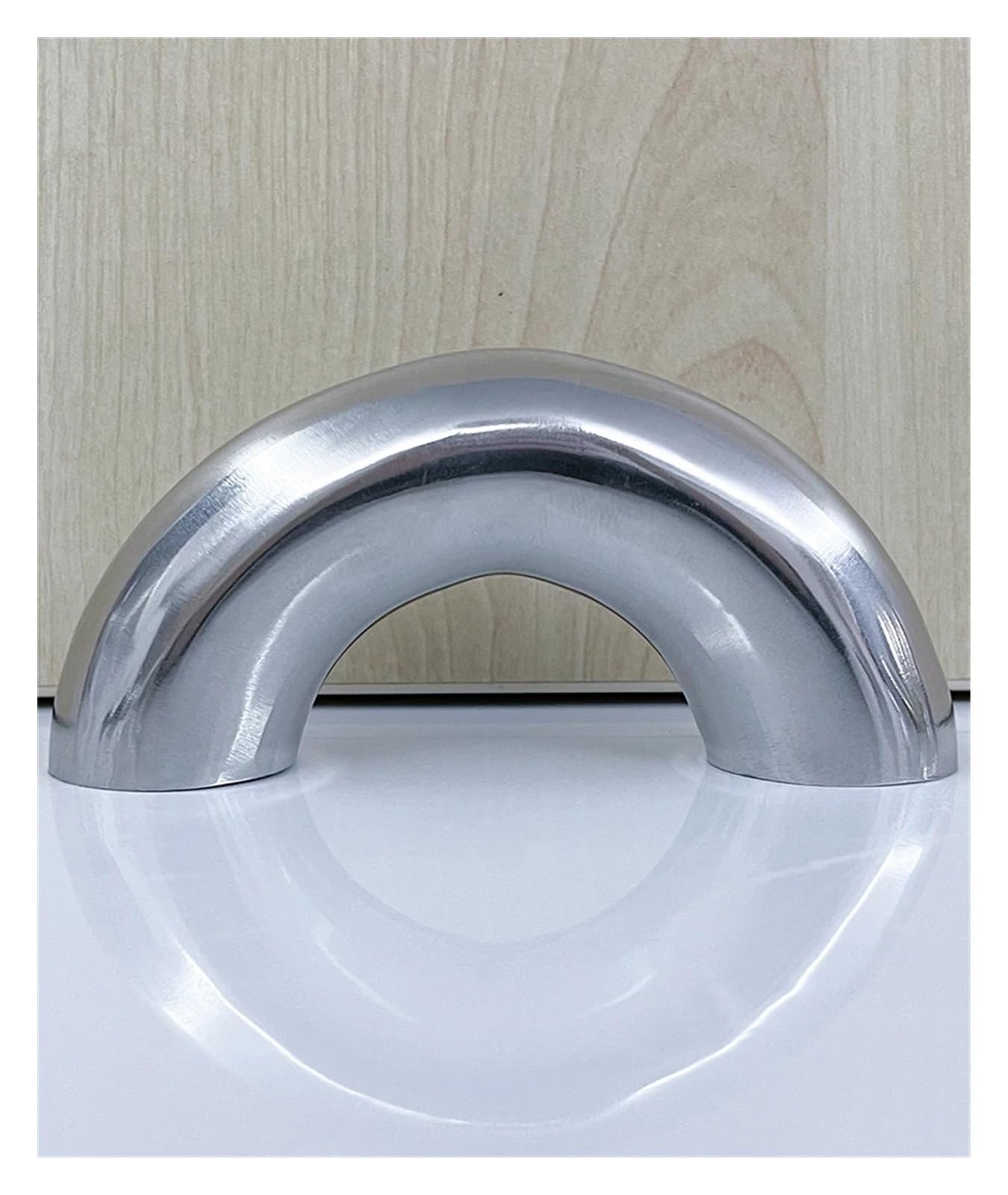 Wvpjjnxafn One Color 1Pc 19/25/32/38/45/51/57/63/76Mm Od Butt Weld 180 Degree Bend Sus304 Stainless Pipe Fitting Connector (45Mm X 1.5Mm)
