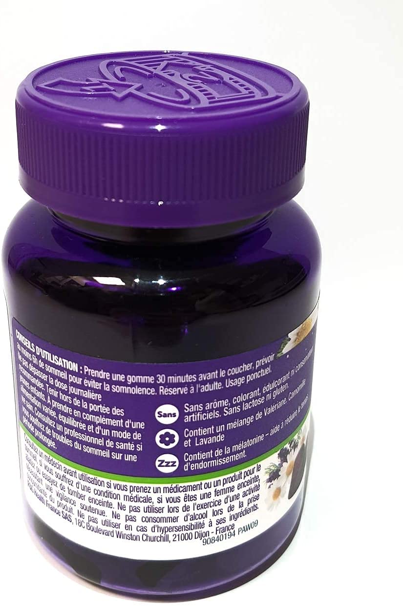 ZzzQuil Sommeil 30 gommes - Lot de 3 Boites de 30 Gommes (3)