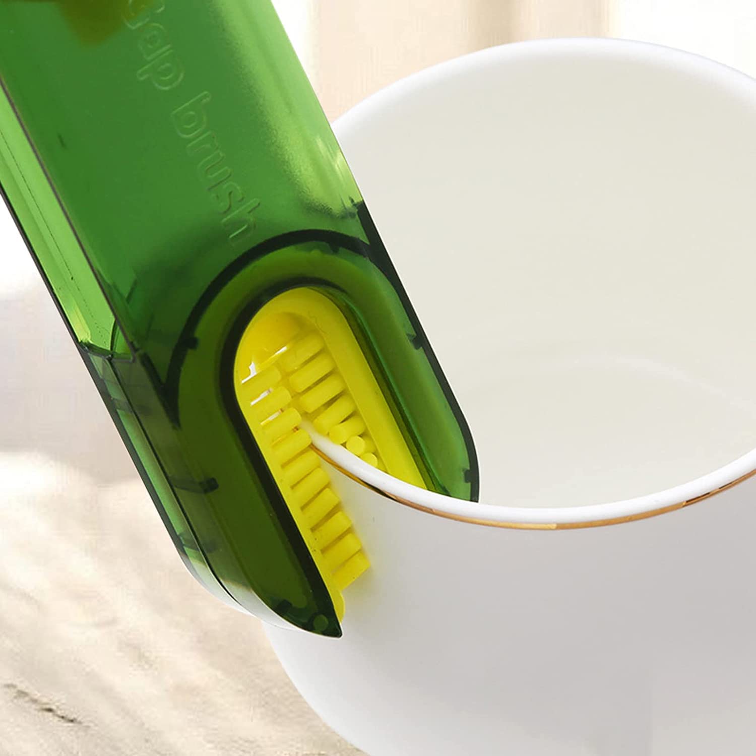 XENOTY 3 in 1 Cup Lid Gap Cleaning Brush Set, Multifunctional Insulation Bottle Cleaning Tools, Mutipurpose Tiny Silicone Cup Holder Cleaner, Home Kitchen Cleaning Tools (Green) (B0BSLG4C65) Amazon Price History, Amazon Price Tracker
