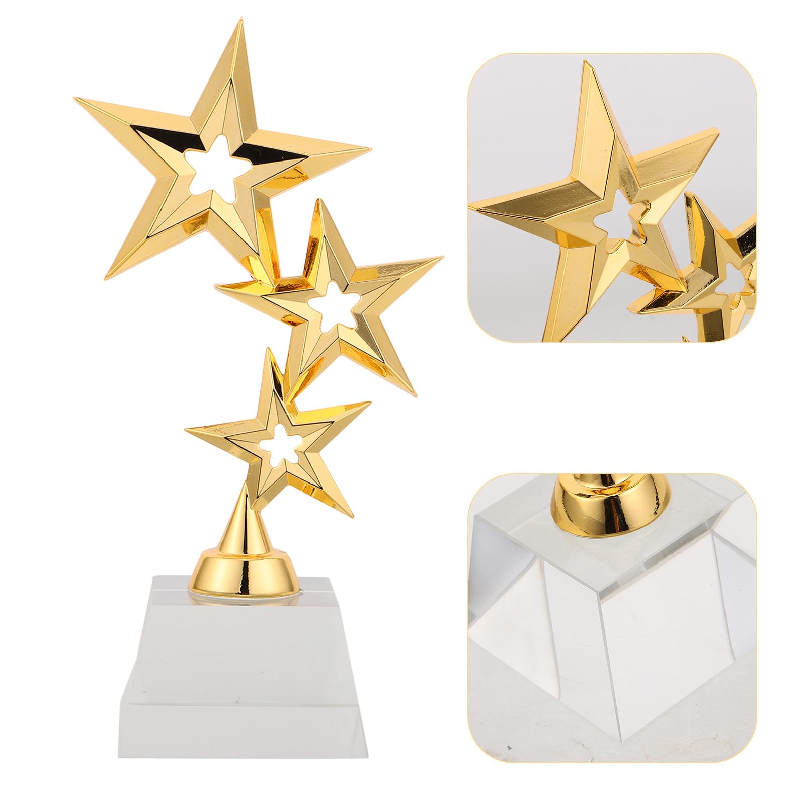 Trofeo Estrella de Pequeño Cristal Aleación y Zinc para Niños