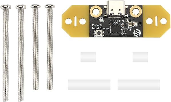 FYSETC 3D Printer Voron2.4 Portable Input Shaper - Ender 3 S1 Pro Spritte Extruder Accelerometer: Upgraded Hotend Part with RP2040 Chip Support Klipper Fit Voron0.1 Triden CR-10 Smart Pro Hot End