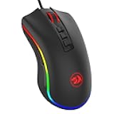 Redragon M711 Cobra Gaming Mouse with 16.8 Million RGB Color Backlit, 10,000 DPI Adjustable, Comfortable Grip, 7 Programmable Buttons