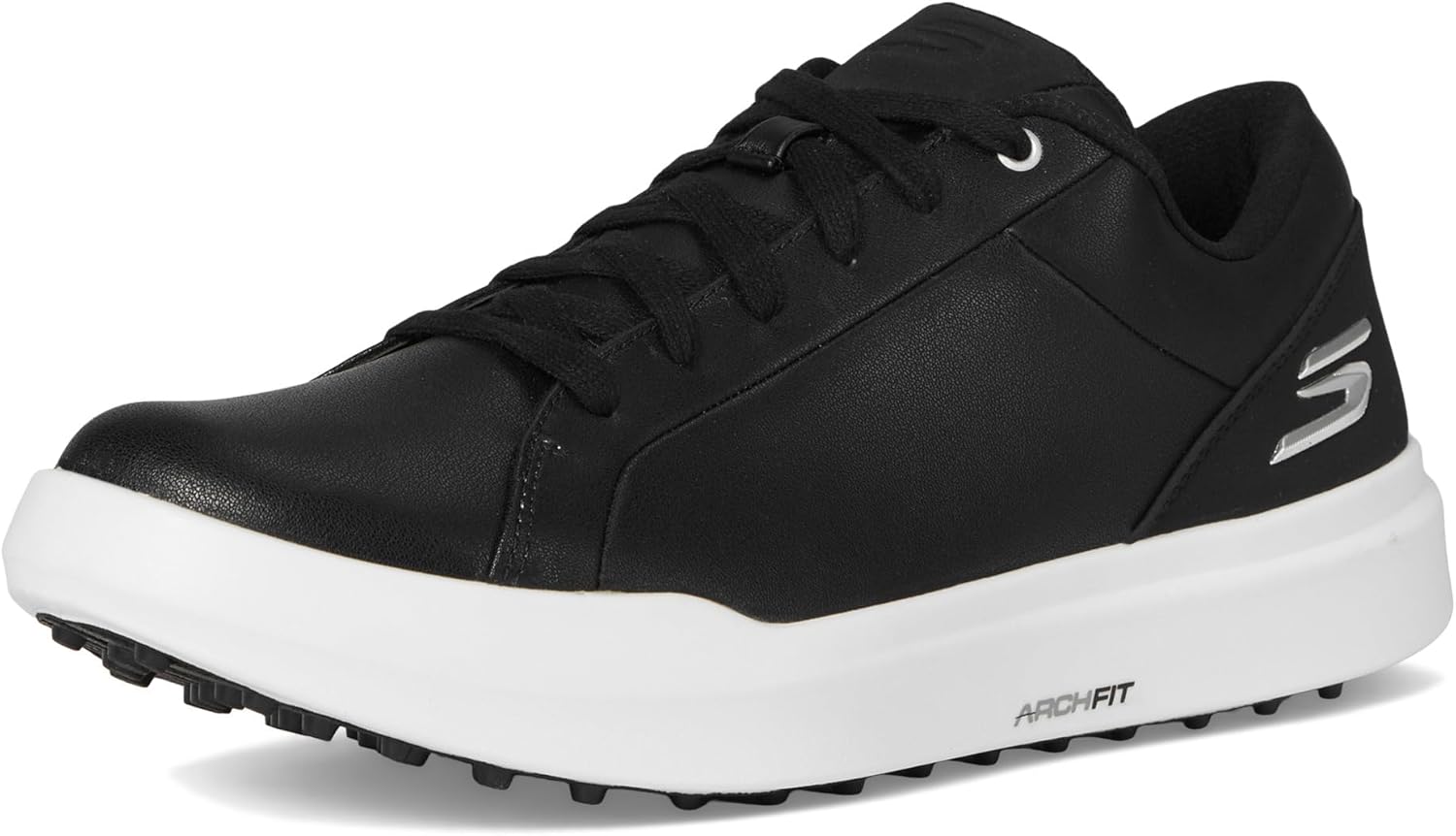 Skechers Mens Drive 6 Arch Fit Leather Relaxed Fit Spikeless Golf Shoe - Image 7