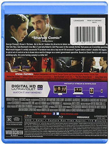 Confessions of a Dangerous Mind [Blu-ray] image 4