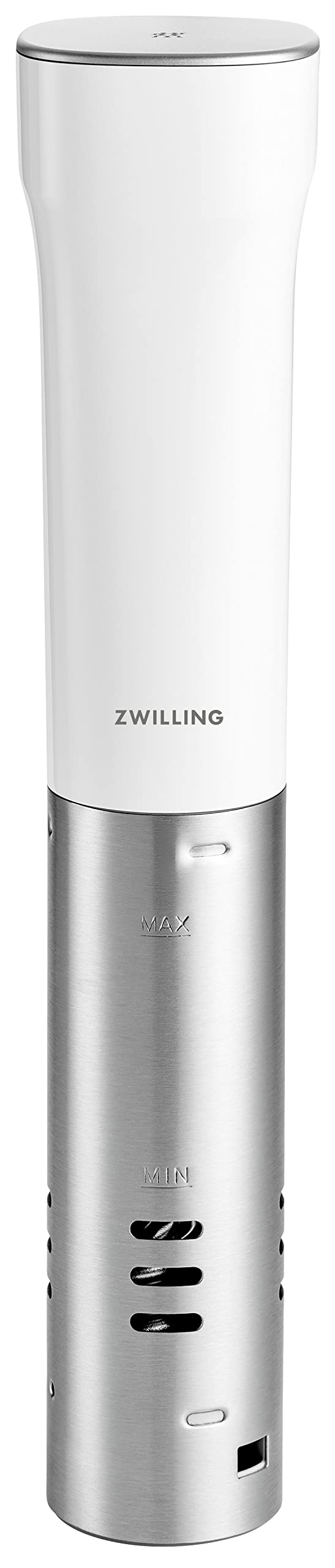 ZWILLING Thermoplongeur, Cuisson Sous-Vide, 3 Programmes, Certifié IPX7, 1200W, 220-240V, Prise UE, Blanc, série Enfinigy