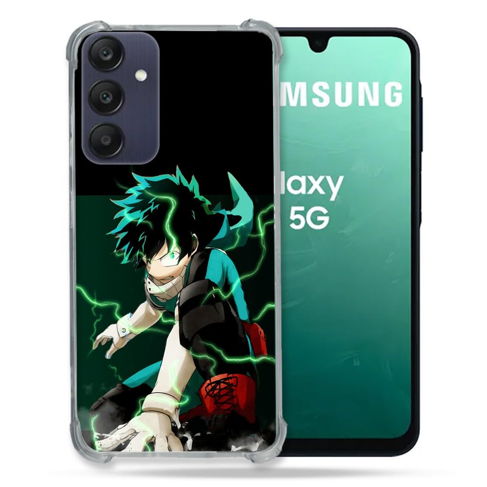 Cokitec Reinforced Case for Samsung Galaxy A16 5G Manga My Hero Academia Deku