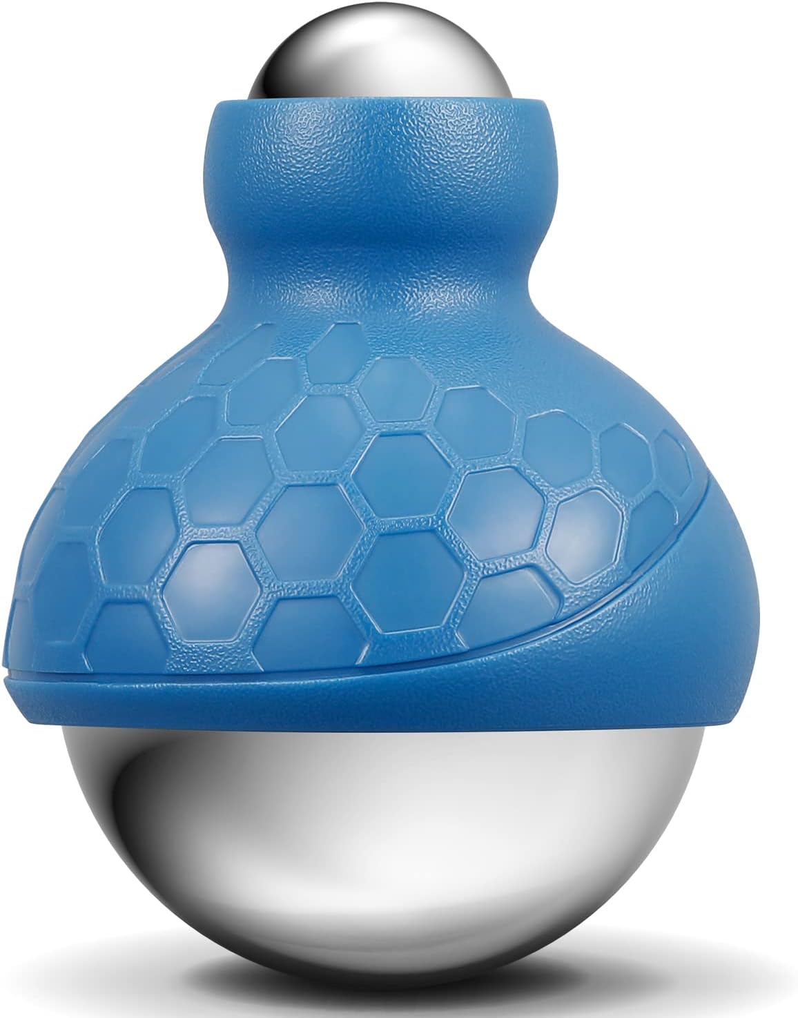 Sportneer Massage Roller Ball, Cryosphere Roller for Cold & Heat Relief Handheld Ice Lacrosse Ball Massager for Plantar Fasciitis Relief Myofascial Release Muscle Recovery (Double-Head Massage Ball)