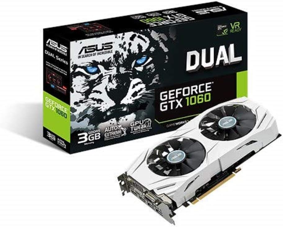 Asus 90YV09X5-M0NA00 NVIDIA GeForce 3 GB GDDR5 Memory 192 Bit PCI Express 3 Graphics Card - Black