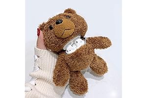 Guppy Plush Airpod Pro Case | Teddy Bear Doll Fluffy Protective Cover