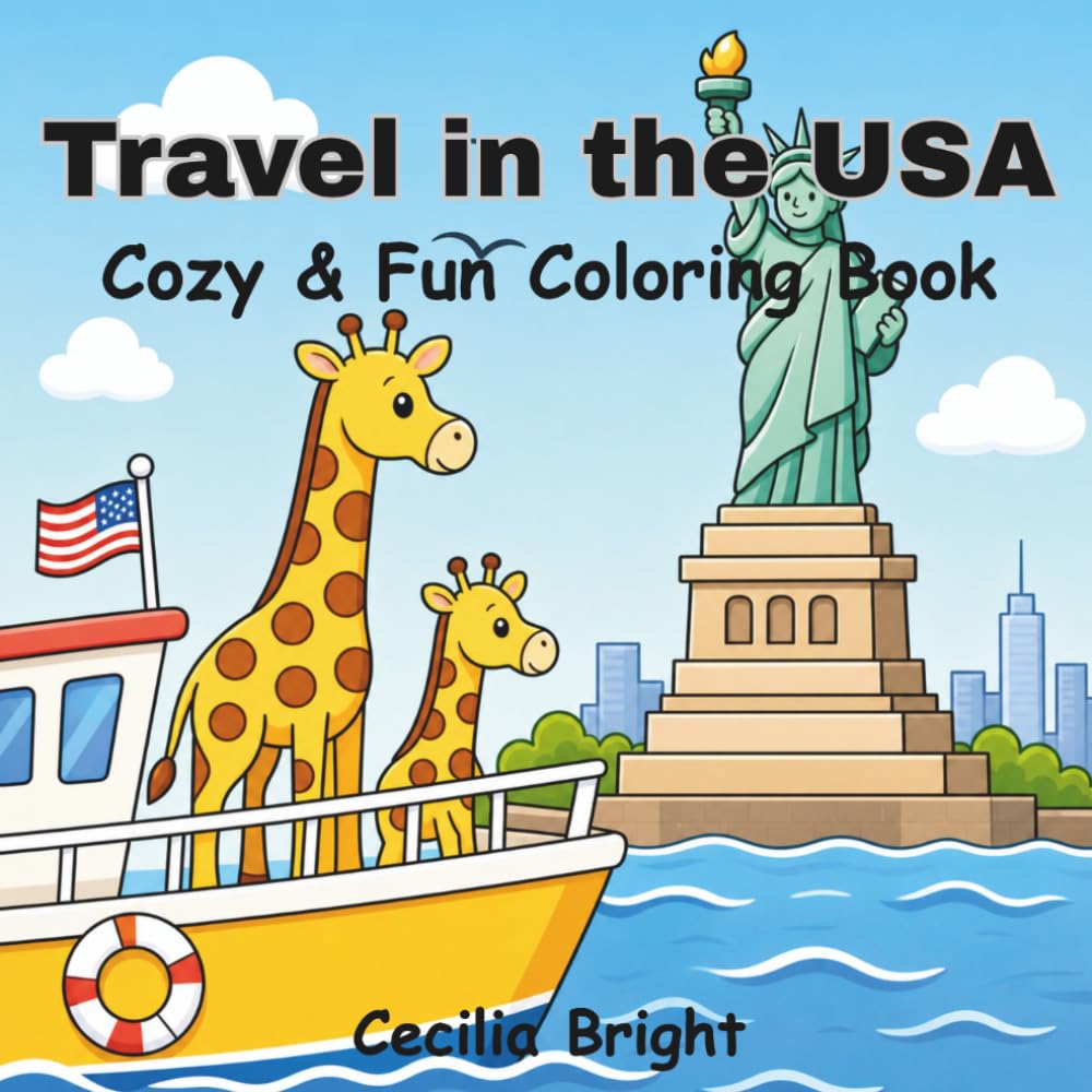 Cozy and Fun Coloring Book: Coloring Book for Adults and Kids