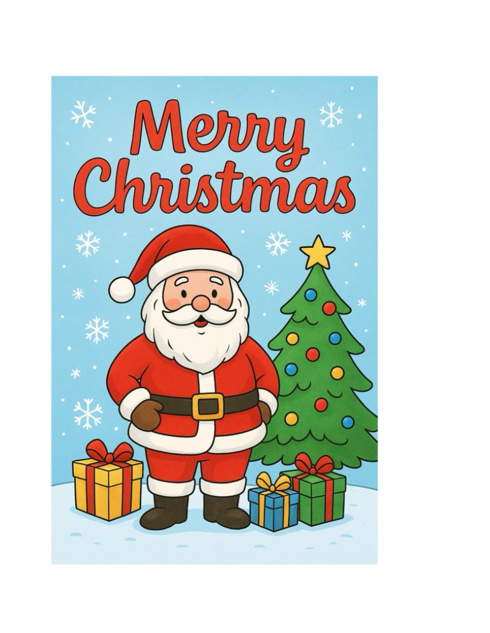 The Magical Journey of Santa Claus – Christmas Coloring Book for Kids: 24 Christmas scenes to color – a magical Santa adventure!