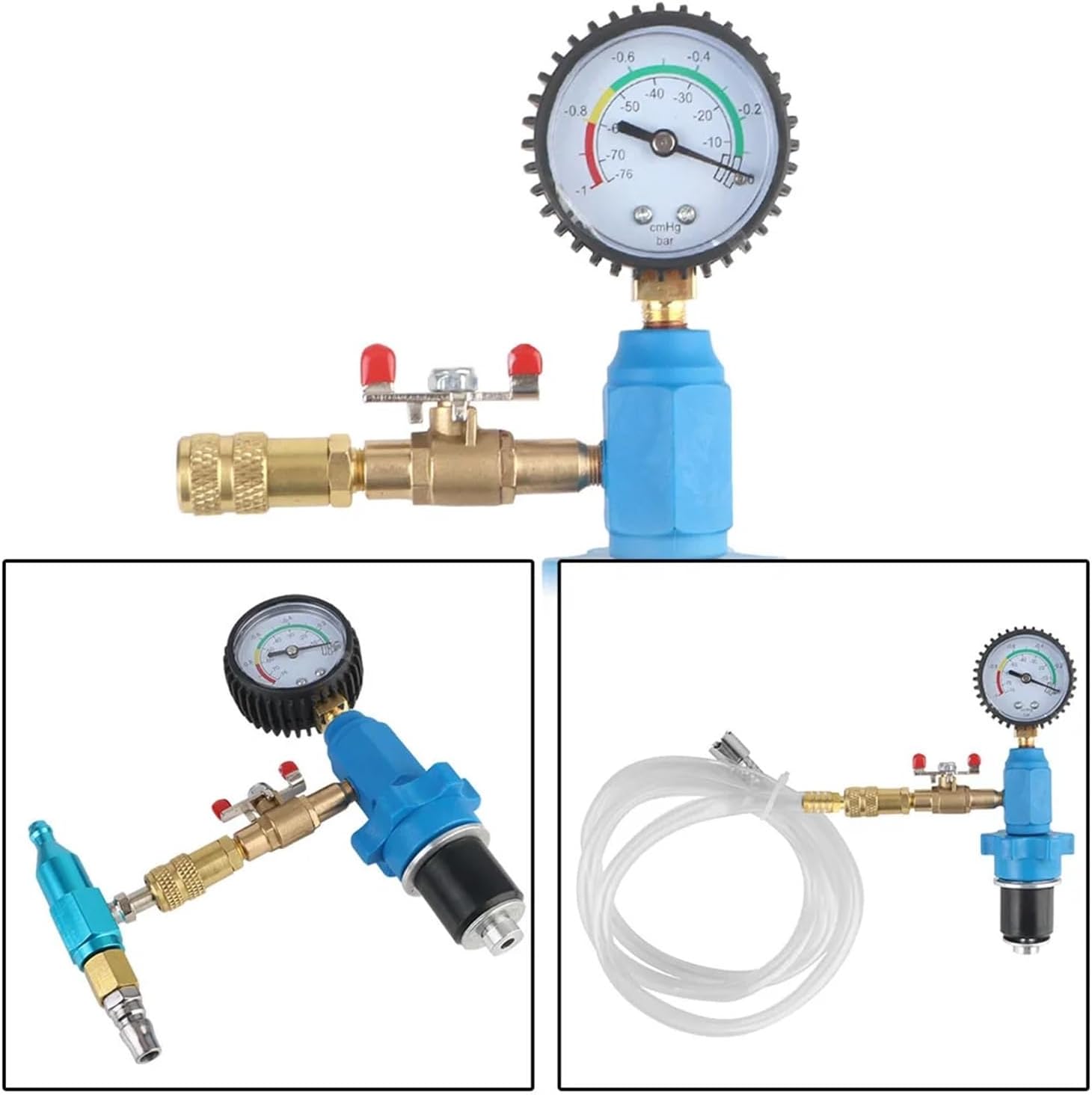 Vacuum Type Water Tank Coolant Refill Tool Auto Engine Cooling System Vacuum Purge Car Antifreeze Replacement Tool Universal