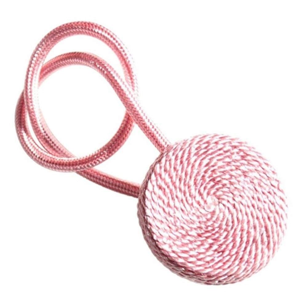 Alzapaños de cortina magnéticos OUdini clips de anillo rosa para sujetar cortinados gruesos