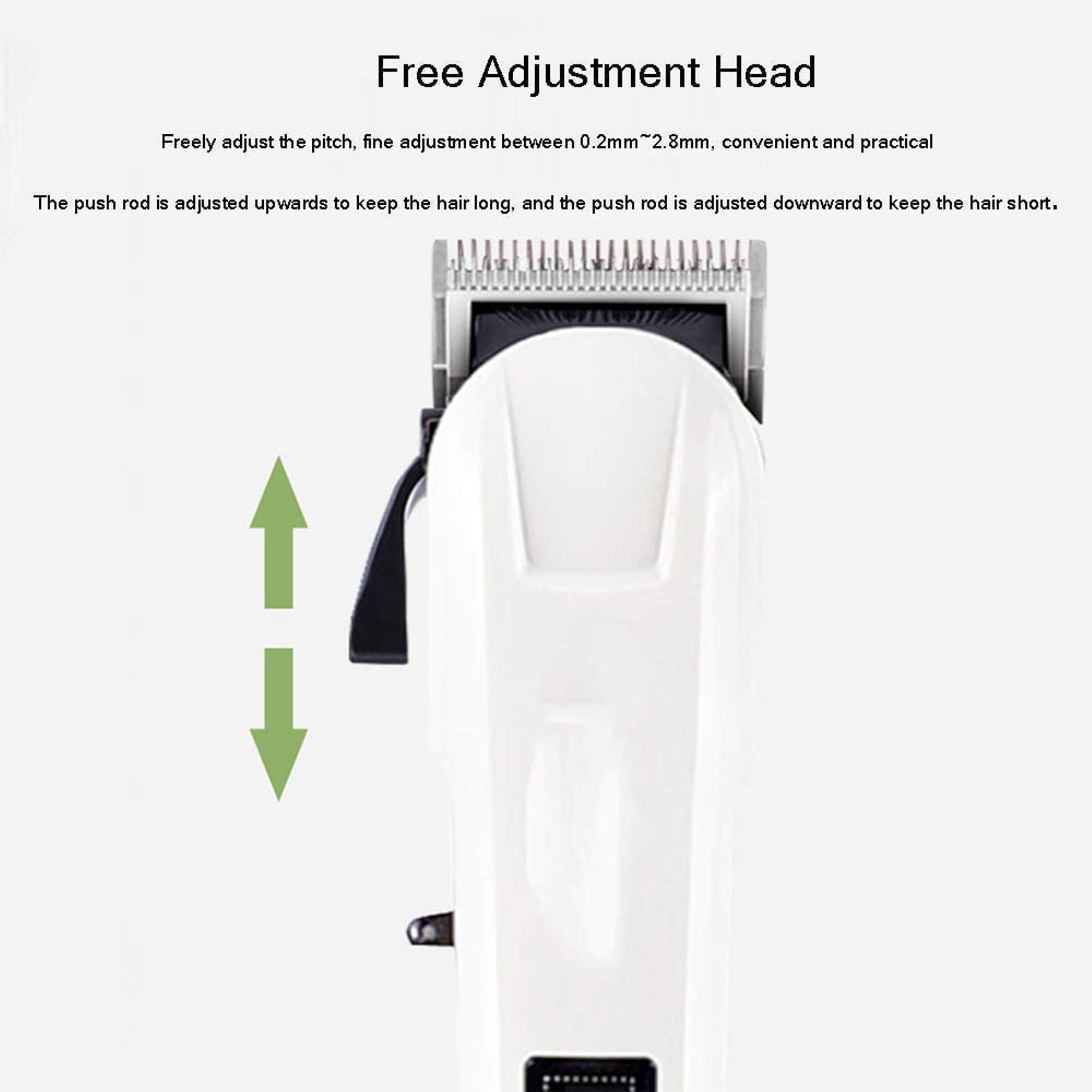 Dealsure Trimmer Men for Private Parts | Professional Hair Clipper & Trimer | Rechargeable Trimmer Men Beard | Cord & Cordless with Low Noise & Easy Grip | White 1