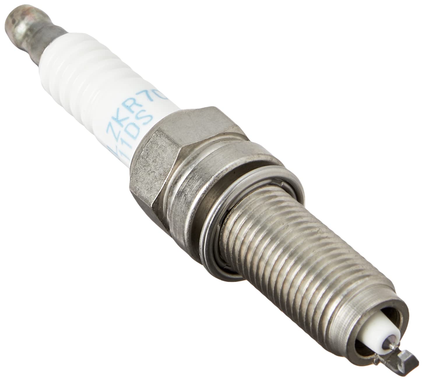 Vela Ignição Laser Iridium SILZKR7C11DS, Prata/Branco, NGK