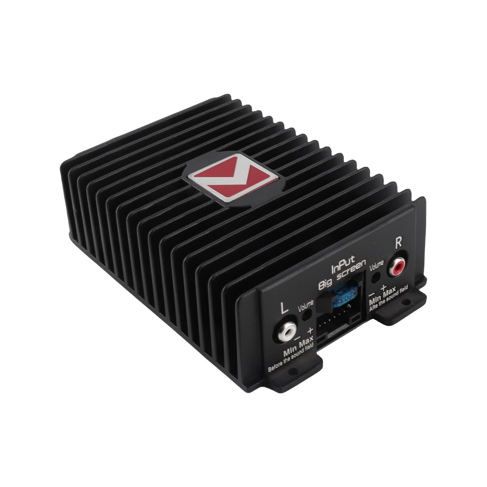 Amplificador de Coche de 4 Canales, Amplificador de Potencia 80Wx4, de Transformador de Cobre Puro con Conexión Plug and Play, Compatible con la Mayoría de los Coches para Audio Mejorado