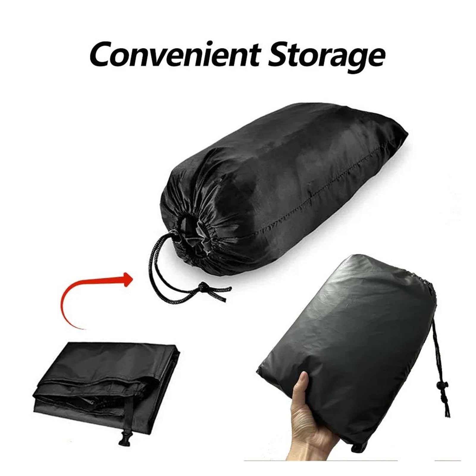 Funda para Moto Y Scooter, Protectora Impermeable A Prueba De Polvo, para Uso En Interiores Exteriores(XL For 200cm)