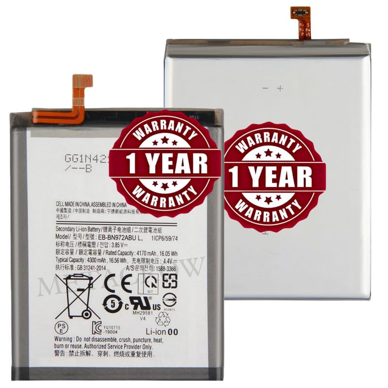 Image of Original EB-BN972ABU Battery Compatible with Samsung Galaxy Note 10 Plus | Note 10+ (4300mAh) 1 Year Warranty BC46