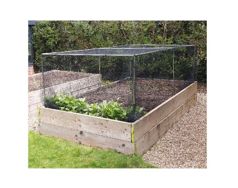 Veg Cage Kit H700mm x W 1.2m x L1.98m Soft Butterfly Net
