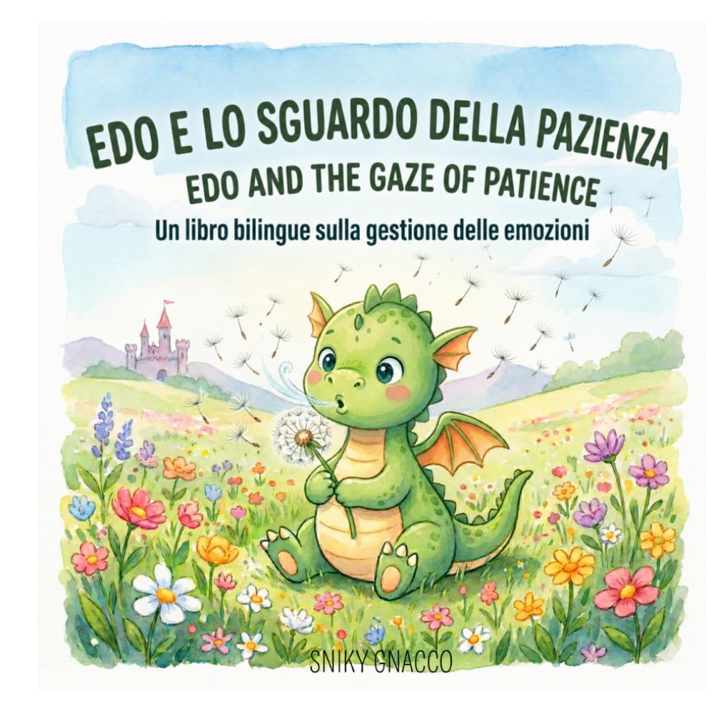 Edo e lo Sguardo della Pazienza - Edo and the Gaze of Patience: Un libro bilingue sulla gestione delle emozioni (Le Avventure di Edo: Libri Emozionali Bilingue)