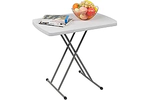 VINGLI Small Plastic Folding Table: The Perfect Laptop and TV Tray