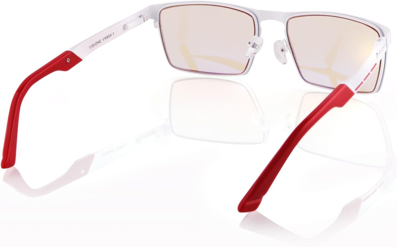 Bеѕt Dеаl Prоduсt Arozzi Visione VX-800 Computer gaming glasses - Anti-glare, UV and Blue light protection, Eye strain relief, Comfortable gaming, White Nеw Arrіvаlѕ Arozzi Visione VX-800 Computer gaming glasses - Anti-glare, UV and Blue light protection, Eye strain relief, Comfortable gaming, White