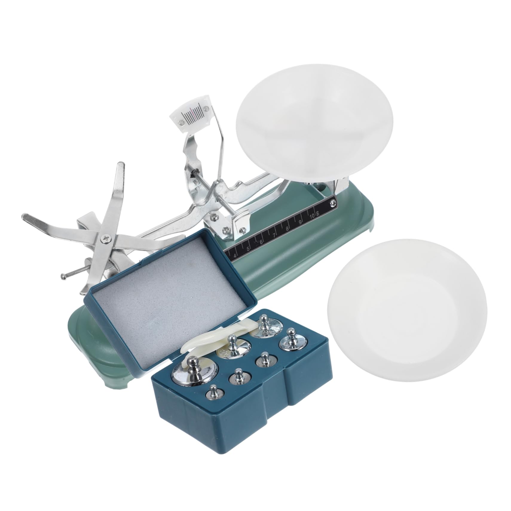 ULTECHNOVO Balance à Triple Fléau Pour Laboratoire Outil De Pesage Portable Avec Poids Inclus Pour Expériences Pédagogiques Et Scientifiques