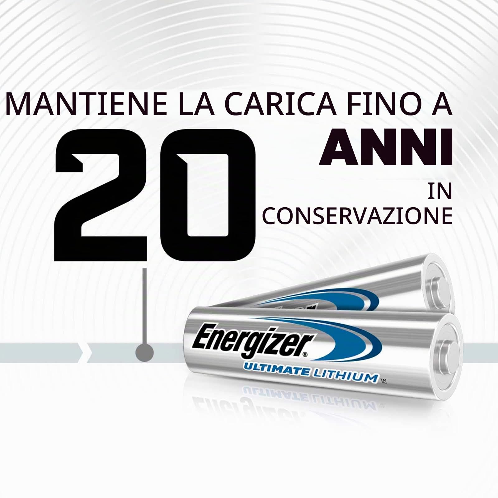 24 Batterie Energizer Ultimate Lithium AA - Pile Stilo Lunga Durata per Dispositivi Torce Giocattoli e Fotocamere