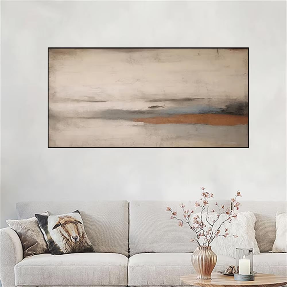 AEFOUU Canvas Wall Art Print Abstract Paintings Color Modern Abstract Wall Art Picture Home Decor Canvas Painting Living Room(50x100cm/20x40in/Frameless)