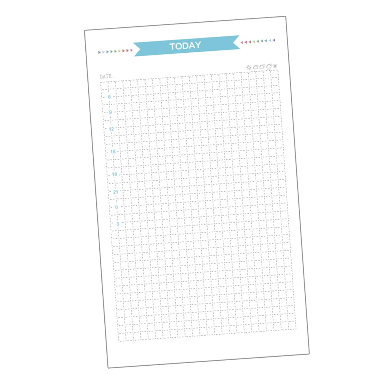 Recargas Caderno Inteligente A4 Tofficu 40 Hojas De Recambio De Papel  Cuadriculado A6 6 Agujeros Tamaño A5-a6 Para Carpetas Material Papel Uso  Diario Viajes Oficina Recambio Agenda A6, image size:1285x1285
