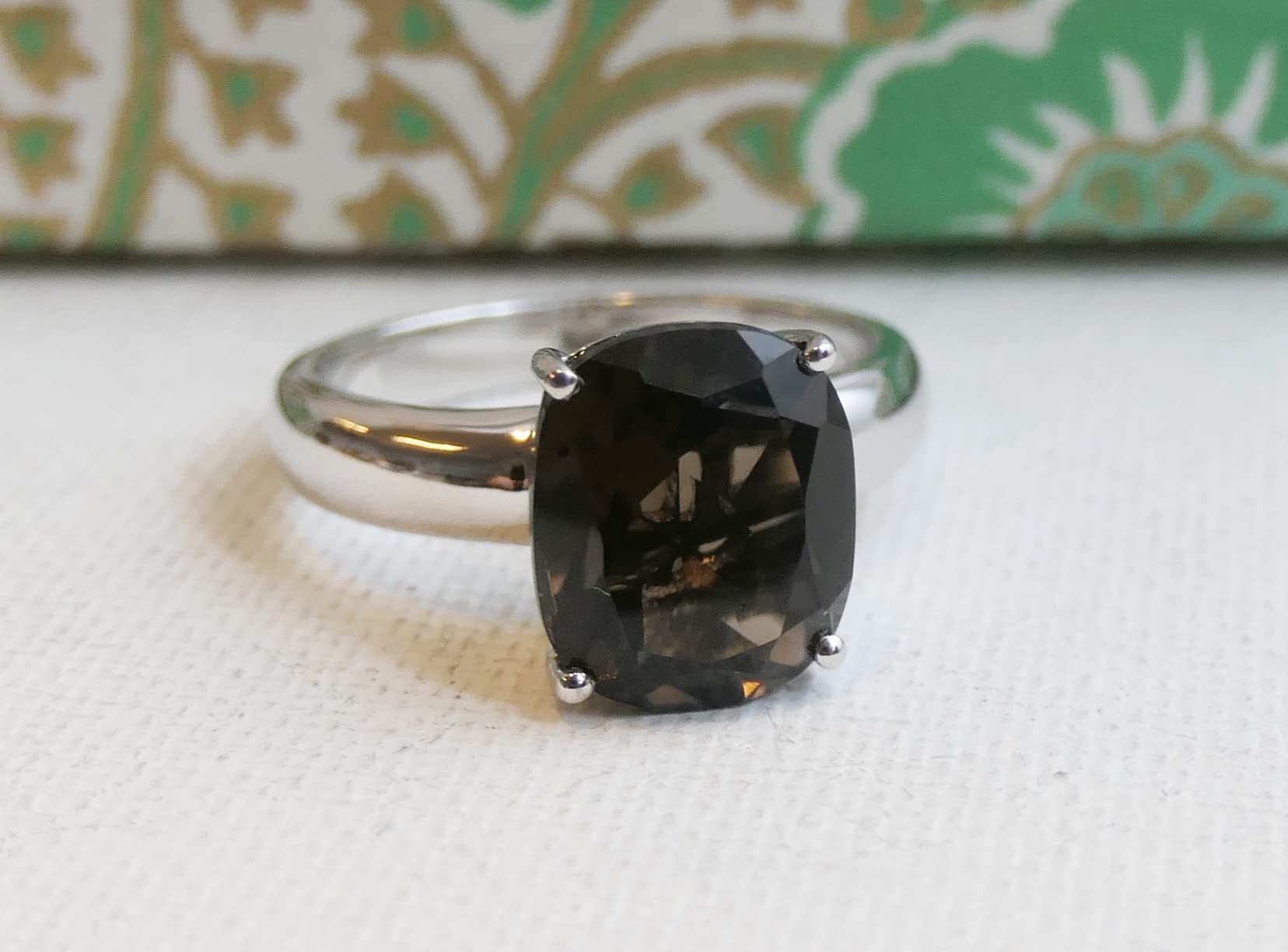 Rauchquarz Sterling Silber Ring