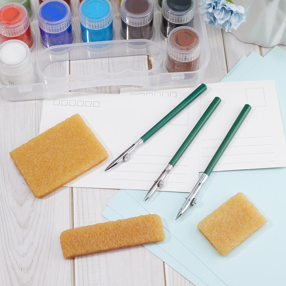 Kunst-Linealstift-Set – Mit 4 Radiergummis & Pipetten Für Präzise Linien