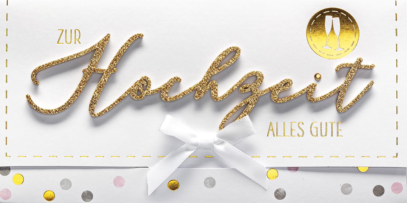 Wedding Card Lettering Surprise - for Wedding Card - 11 x 22 cm