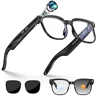 Occhiali intelligenti AI, Smart Glasses con 8K Fotocamera