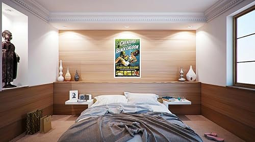 Miniatura 5 de Criatura de la laguna negra - Póster de película (estilo regular) (tamaño: 24" x 36") Sin marco,Laminated Poster,Laminated Poster & Poster