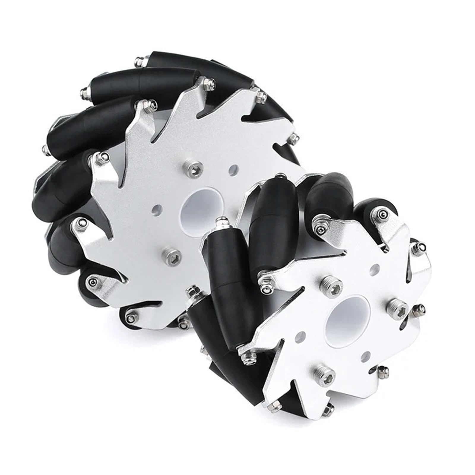 4 szt. Wersja łożyska Mecanum koło 127mm dookólne koło(12mm 127mm)