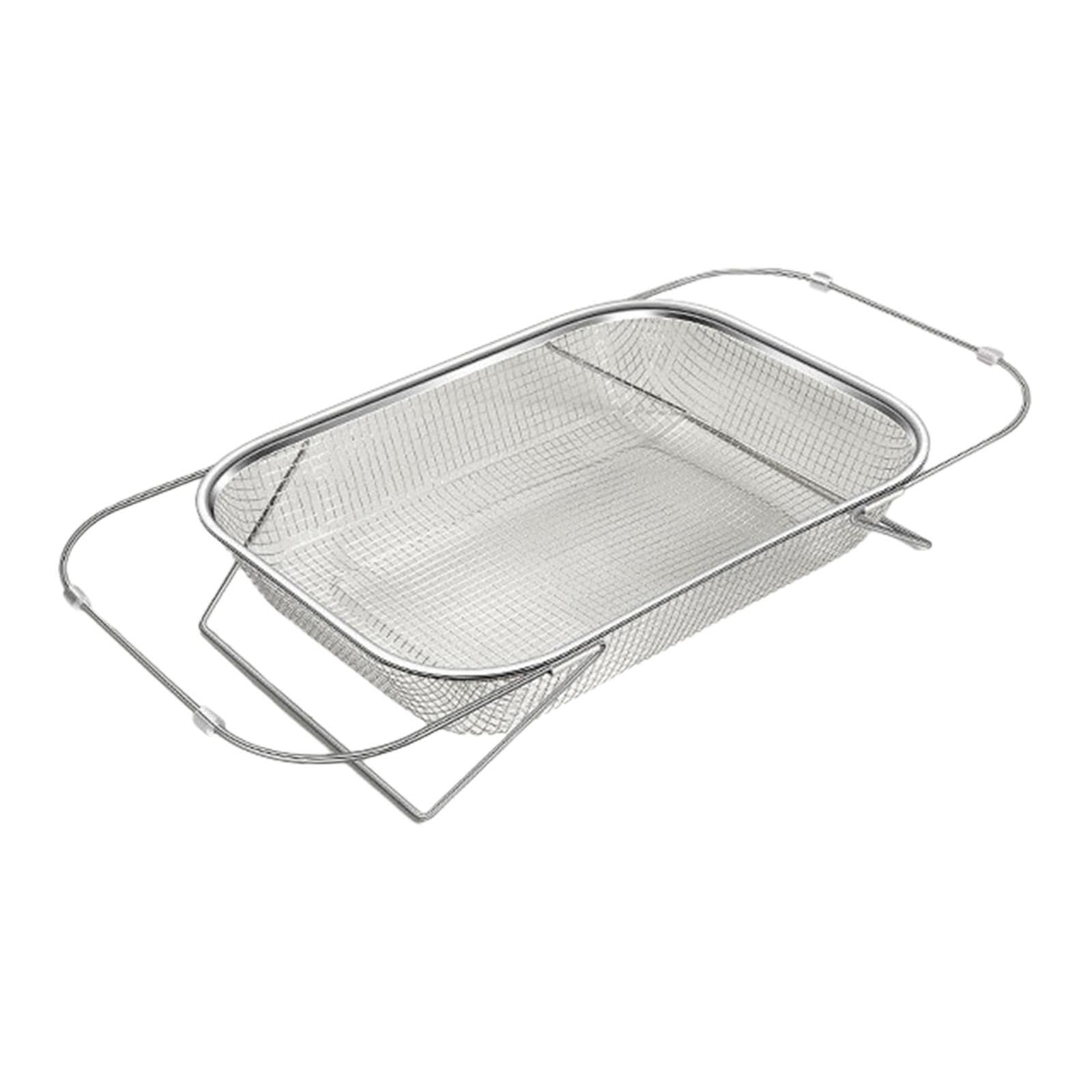 Pixzcsa Over Sink Colander Expandable Rack For Efficient Draining Rinsing Storing Fresh Produce In Any Kitchen Setting Sink Storage Rack Drain Rinse Xl