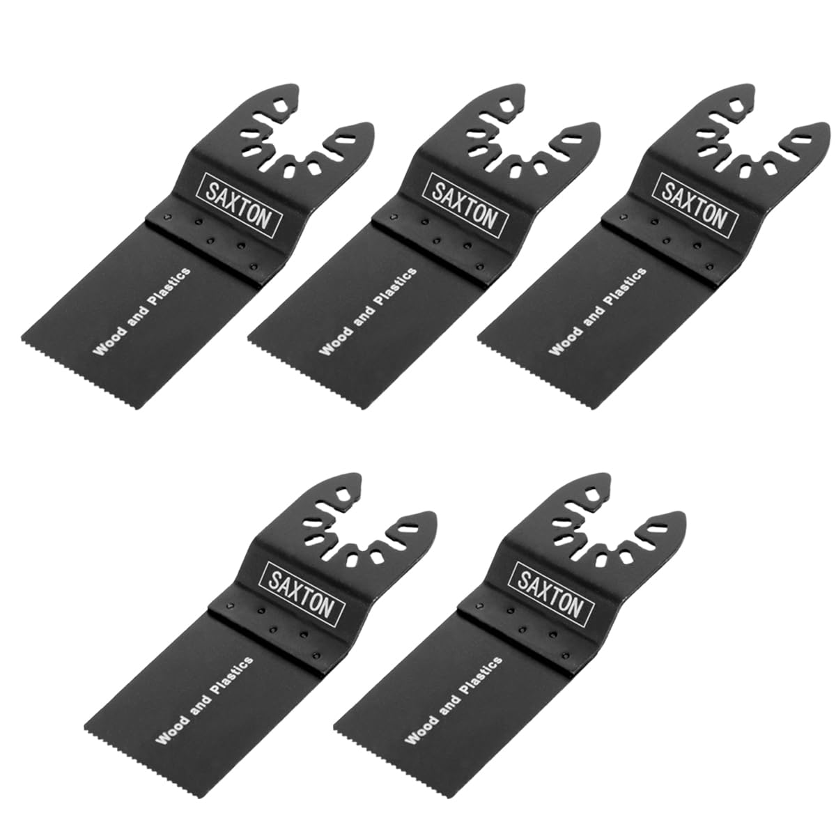 5 x 35mm Saxton Blades Compatible with Worx Sonicrafter Quick Fit Hyperlock Oscillating Multitool