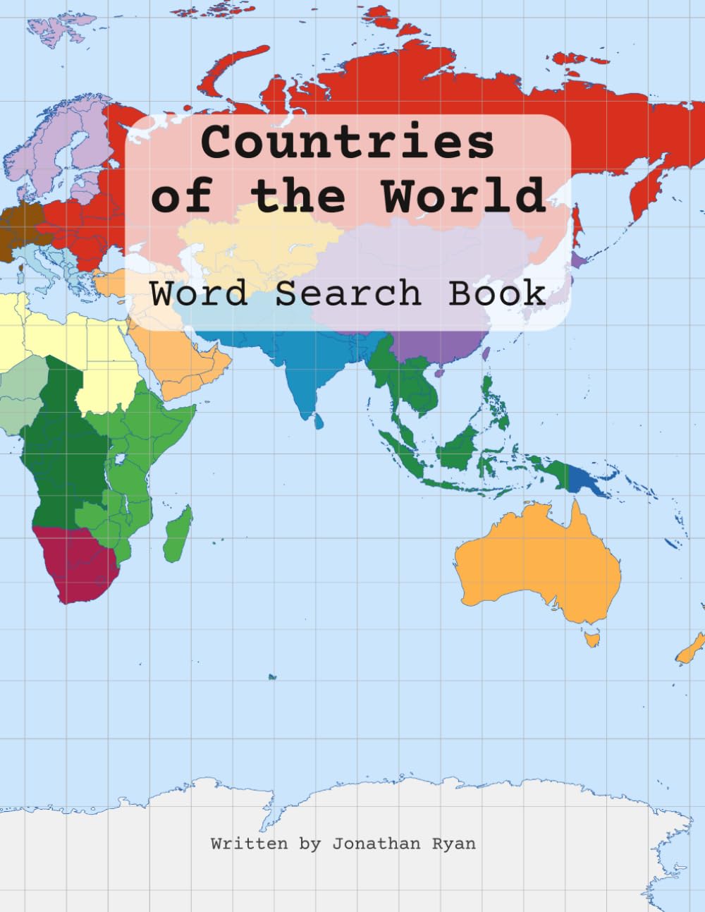 Countries of the World: Word Search Book