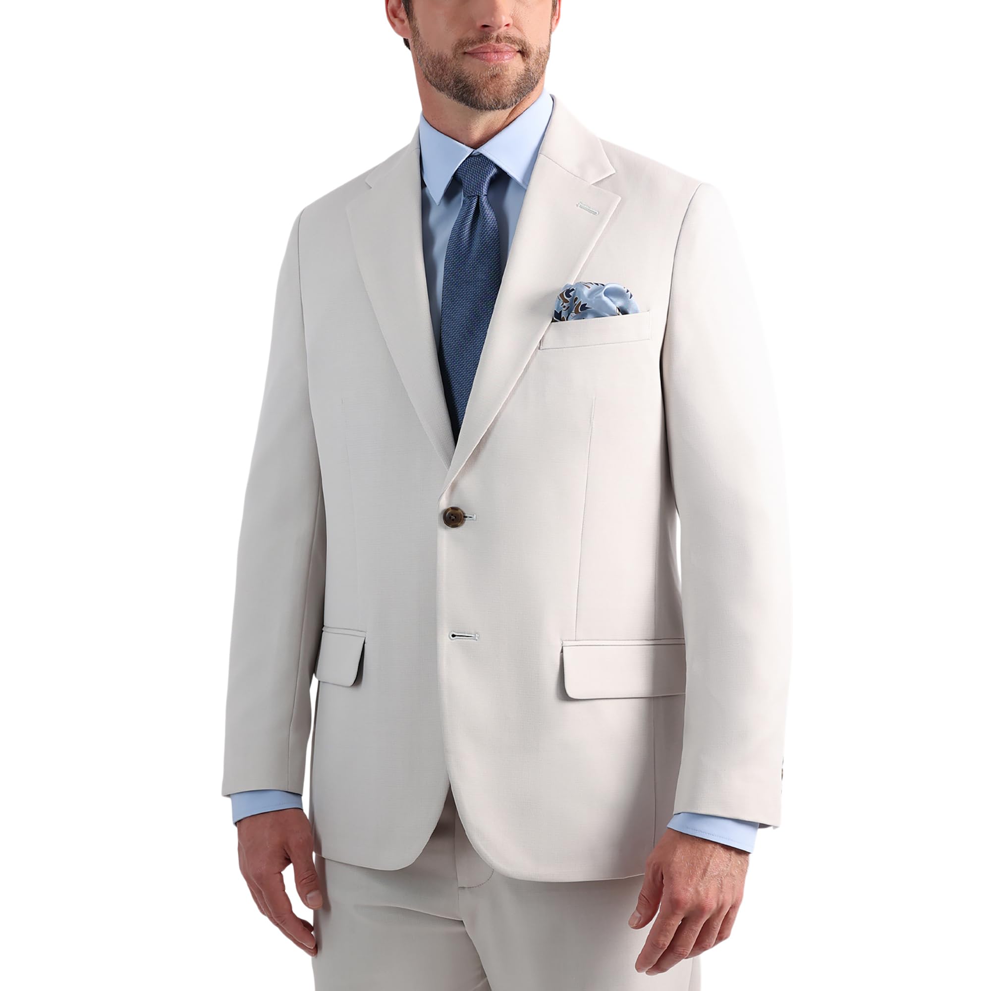 Haggar Men's Classic Fit Smart Wash Suit Separate Pants &amp; Jackets