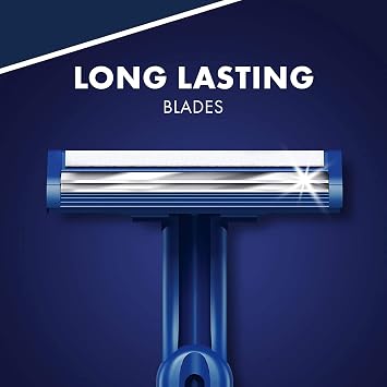 Gillette Sensor2 Men's Disposable Razors, 12Count